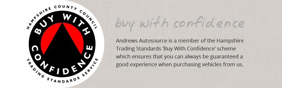 Andrews Autosource is a member of the 'Buy With Confidence' scheme